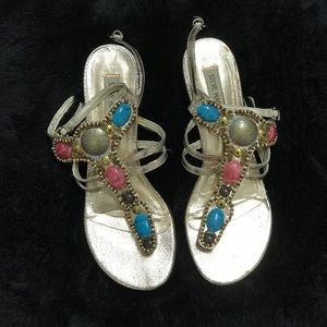 Steve Madden Gold Sandal